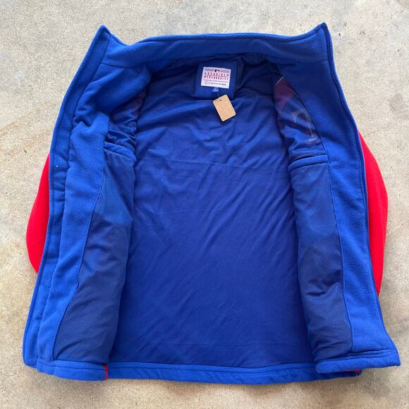 Texas Rangers Fleece Zip Up Jacket Large - Picture 5 of 6